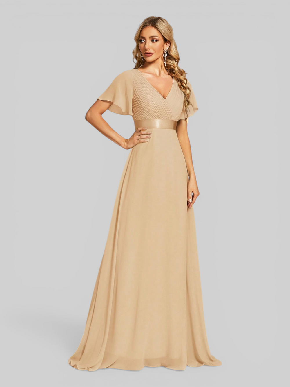 Vestido de Festa Longo Plus Size Vegas