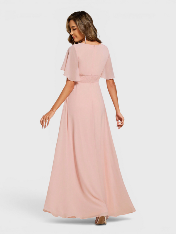 Vestido de Festa Longo Plus Size com Bordado Austin New