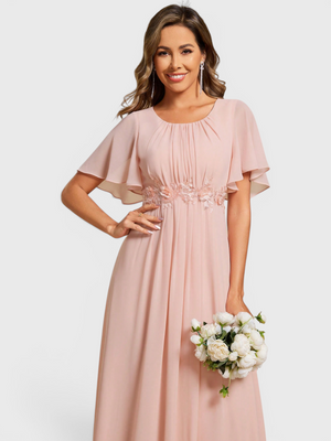 Vestido de Festa Longo Plus Size com Bordado Austin New