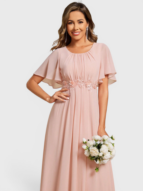 Vestido de Festa Longo Plus Size com Bordado Austin New