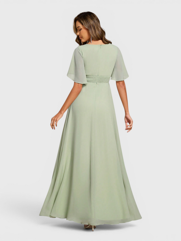Vestido de Festa Longo Plus Size com Bordado Austin New
