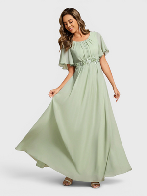 Vestido de Festa Longo Plus Size com Bordado Austin New