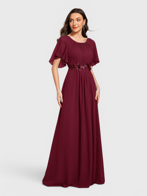Vestido de Festa Longo Plus Size com Bordado Austin New