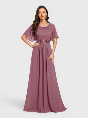 Vestido de Festa Longo Plus Size com Bordado Austin New