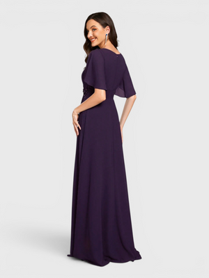 Vestido de Festa Longo Plus Size com Bordado Austin New