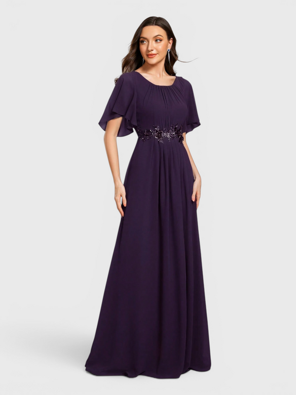 Vestido de Festa Longo Plus Size com Bordado Austin New