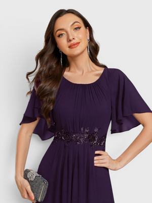 Vestido de Festa Longo Plus Size com Bordado Austin New