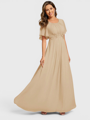 Vestido de Festa Longo Plus Size com Bordado Austin New