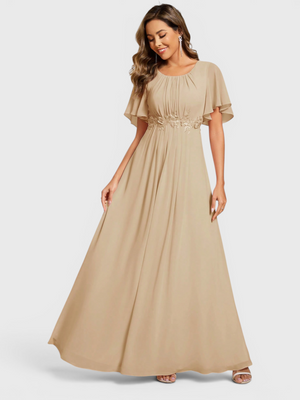 Vestido de Festa Longo Plus Size com Bordado Austin New