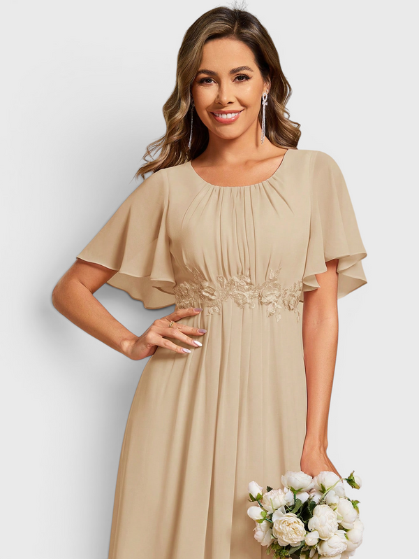 Vestido de Festa Longo Plus Size com Bordado Austin New