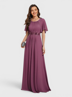 Vestido de Festa Longo Plus Size com Bordado Austin New