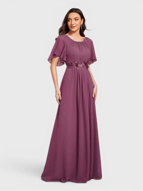 Vestido de Festa Longo Plus Size com Bordado Austin New