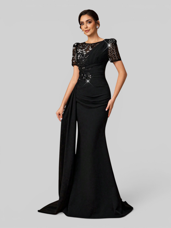 Vestido de Festa Longo Super Luxo Paetê Velvet