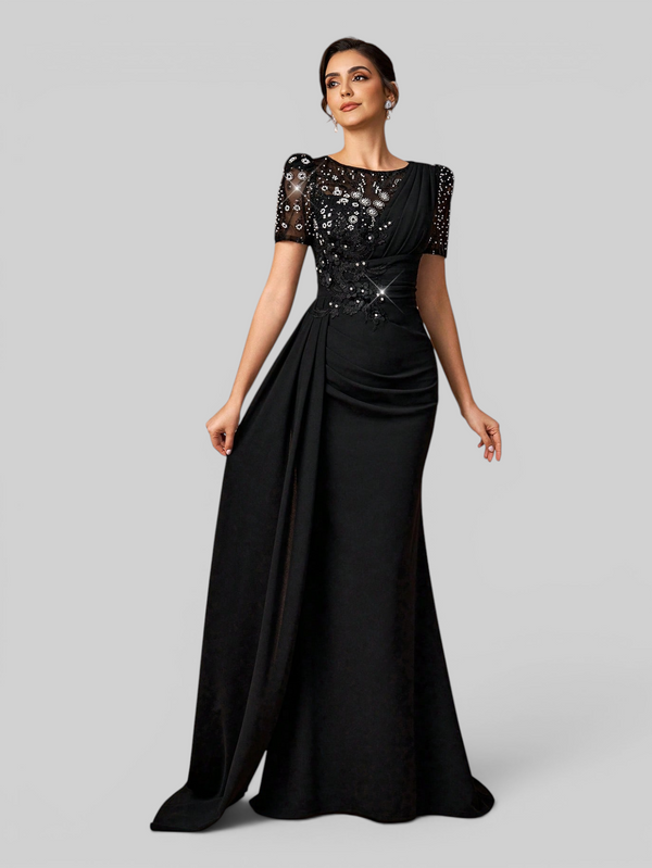 Vestido de Festa Longo Super Luxo Paetê Velvet
