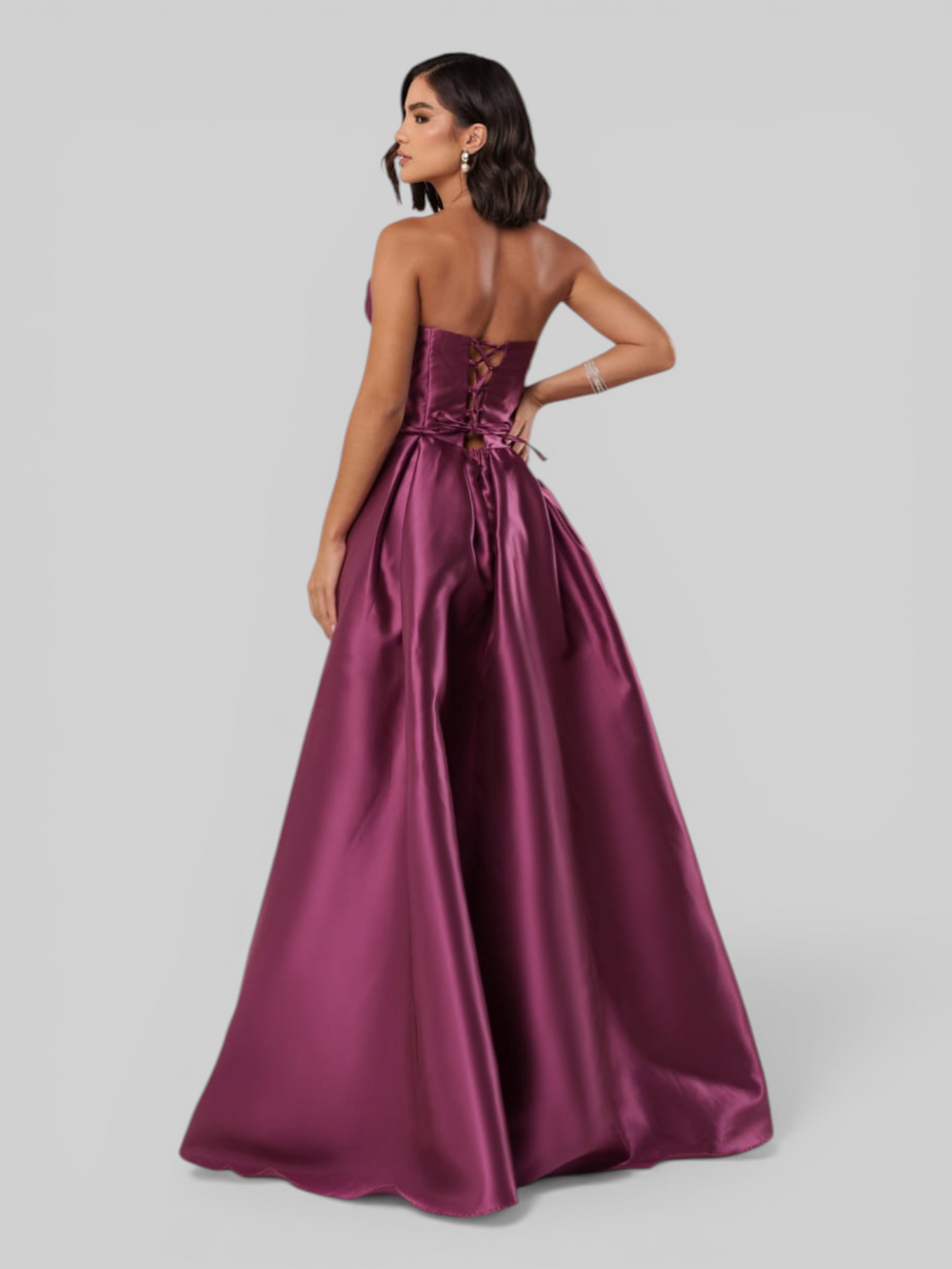 Vestido de Festa Longo Tomara que Caia Scarlet Corset