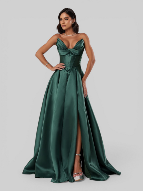 Vestido de Festa Longo Tomara que Caia Scarlet Corset