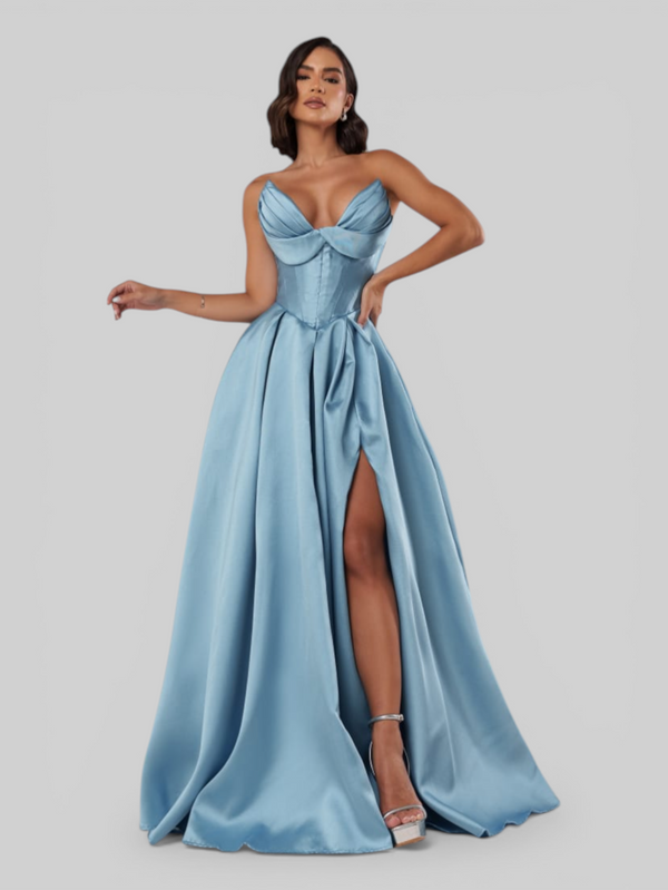Vestido de Festa Longo Tomara que Caia Scarlet Corset