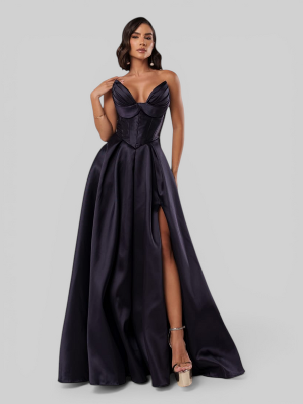 Vestido de Festa Longo Tomara que Caia Scarlet Corset
