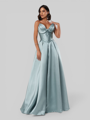 Vestido de Festa Longo Tomara que Caia Scarlet Corset