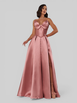 Vestido de Festa Longo Tomara que Caia Scarlet Corset