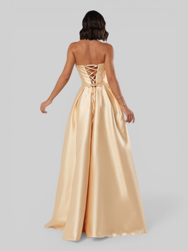 Vestido de Festa Longo Tomara que Caia Scarlet Corset