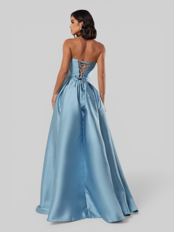 Vestido de Festa Longo Tomara que Caia Scarlet Corset