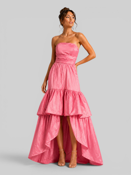 Vestido de Festa Longo Tomara que Caia Trançado