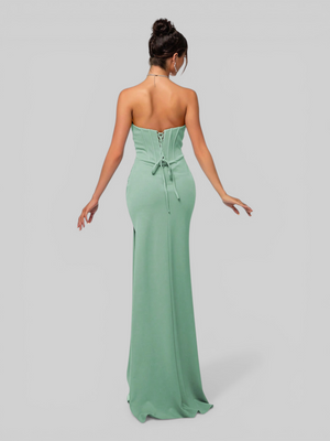 Vestido de Festa Longo Tomara que Caia com Fenda Sensation