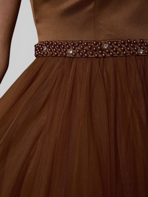 Vestido de Festa Longo Tule Premium Sophia