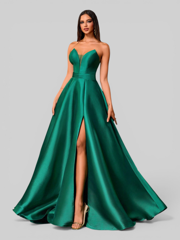 Vestido de Festa Longo Zibeline Eloa