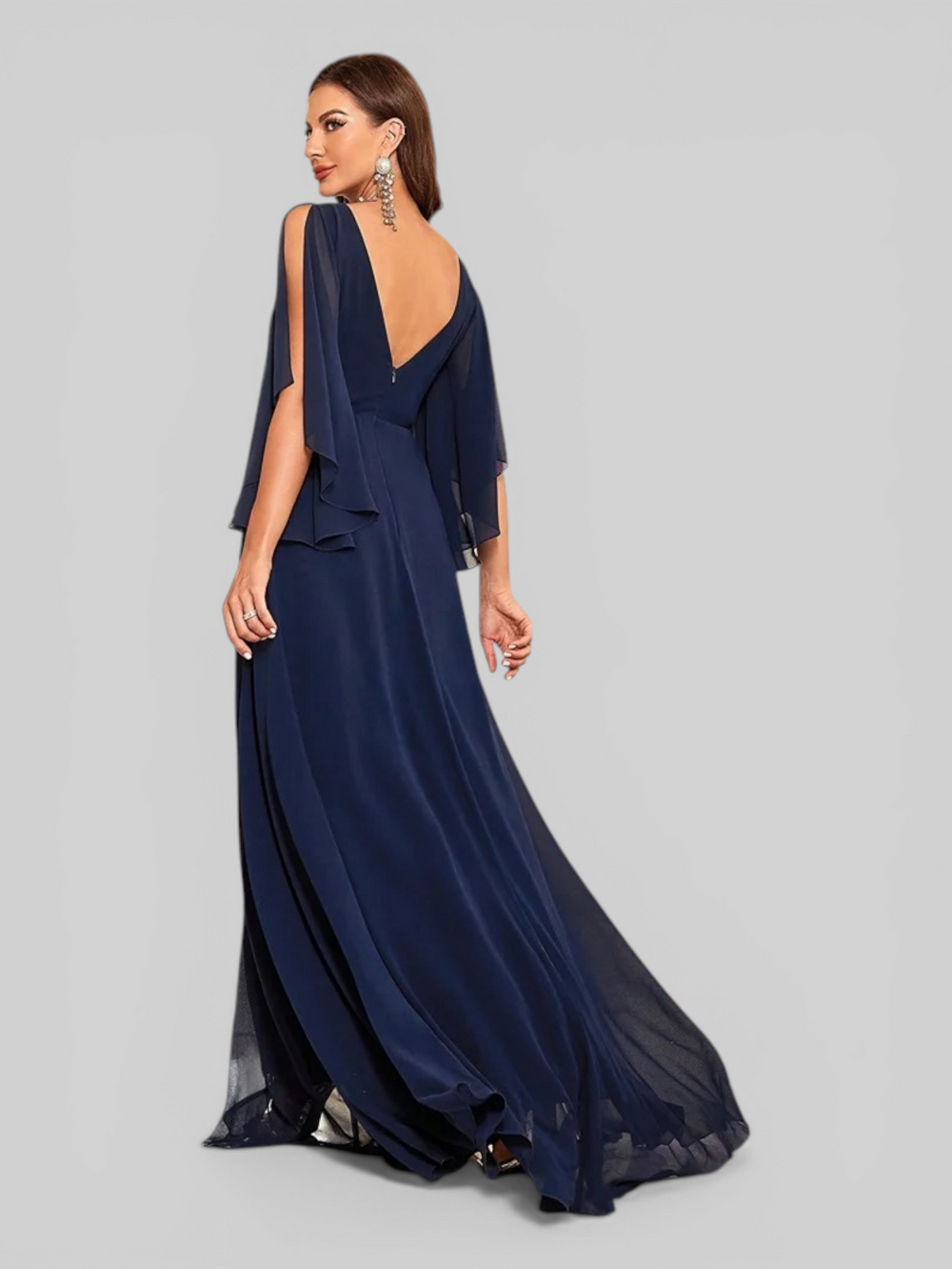 Vestido de Festa Longo com Fenda Nice