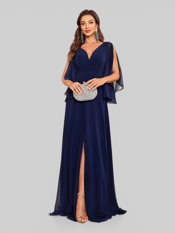 Vestido de Festa Longo com Fenda Nice