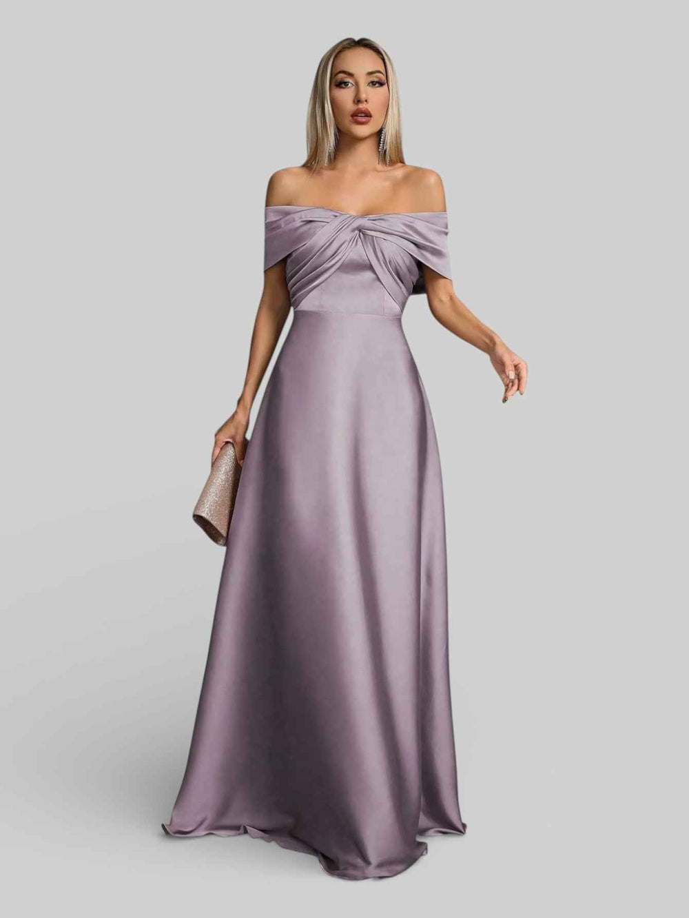 Vestido de Festa Ombro a Ombro Manuella