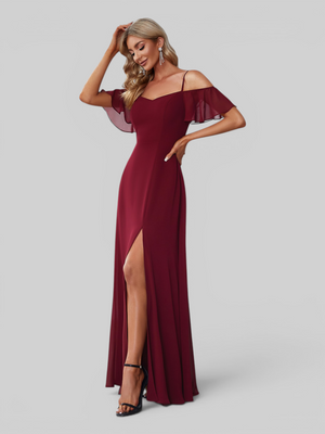 Vestido de Festa Plus Size Ombro a Ombro com Alças Lovissa