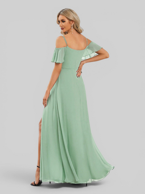 Vestido de Festa Plus Size Ombro a Ombro com Alças Lovissa