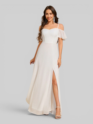 Vestido de Festa Plus Size Ombro a Ombro com Alças Lovissa
