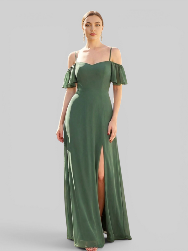 Vestido de Festa Plus Size Ombro a Ombro com Alças Lovissa