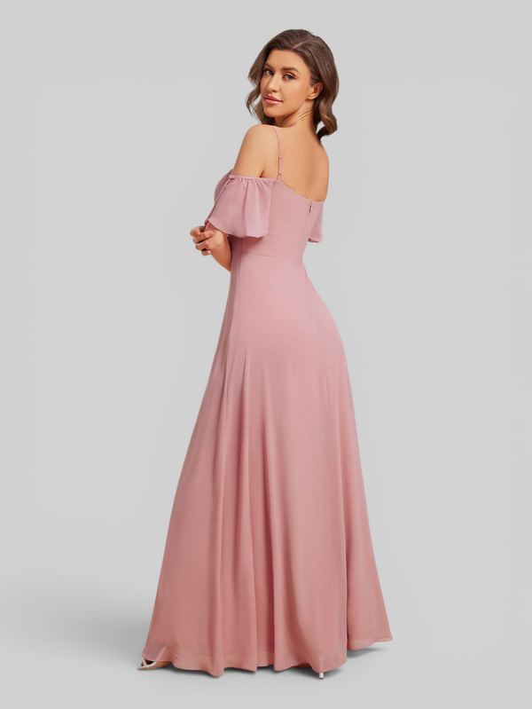 Vestido de Festa Plus Size Ombro a Ombro com Alças Lovissa