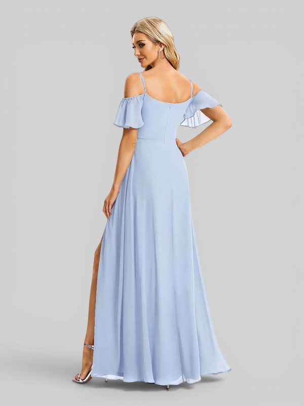 Vestido de Festa Plus Size Ombro a Ombro com Alças Lovissa
