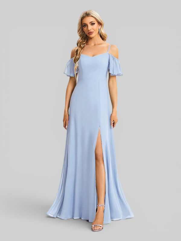 Vestido de Festa Plus Size Ombro a Ombro com Alças Lovissa