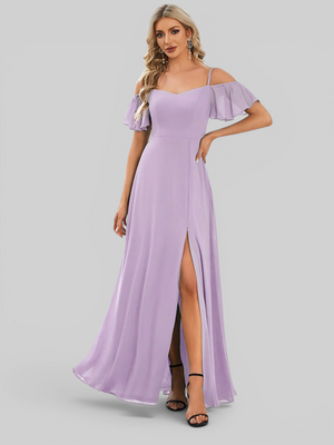 Vestido de Festa Plus Size Ombro a Ombro com Alças Lovissa