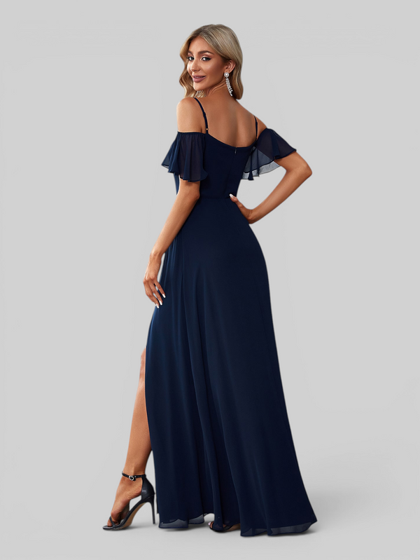 Vestido de Festa Plus Size Ombro a Ombro com Alças Lovissa