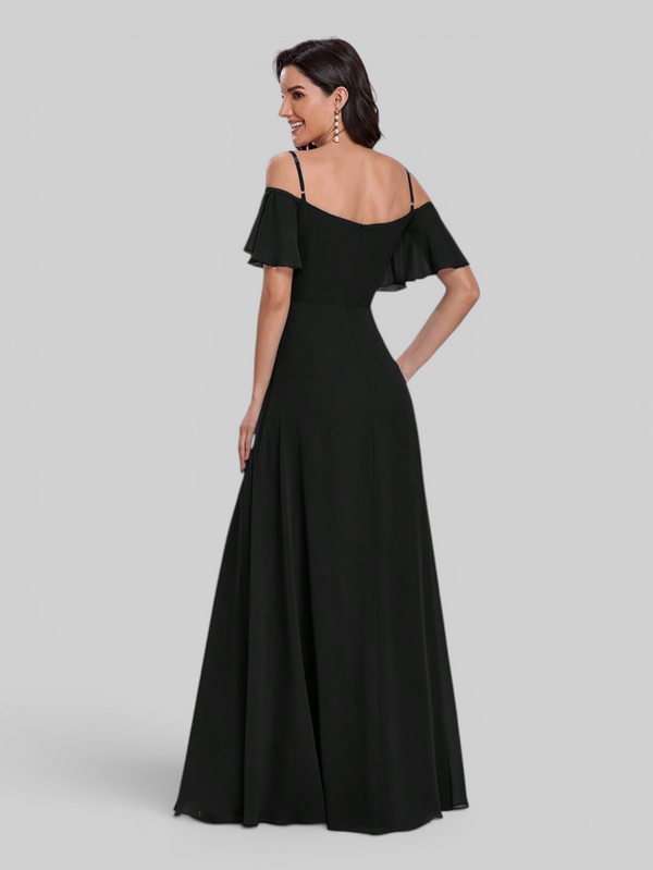 Vestido de Festa Plus Size Ombro a Ombro com Alças Lovissa
