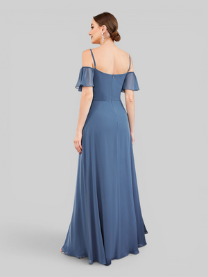 Vestido de Festa Plus Size Ombro a Ombro com Alças Lovissa