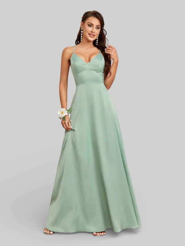 Vestido de Festa Trançado com Laço Livina