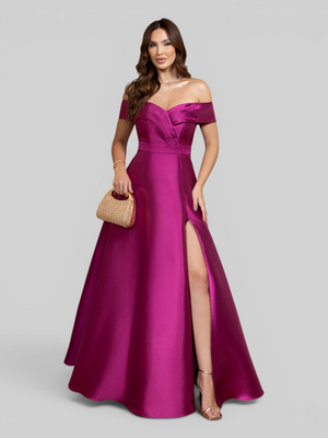 Vestido de Festa Zibeline Ombro a Ombro Lovedress