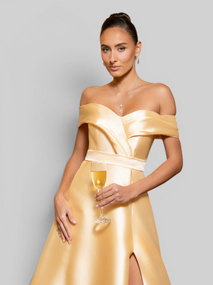 Vestido de Festa Zibeline Ombro a Ombro Lovedress