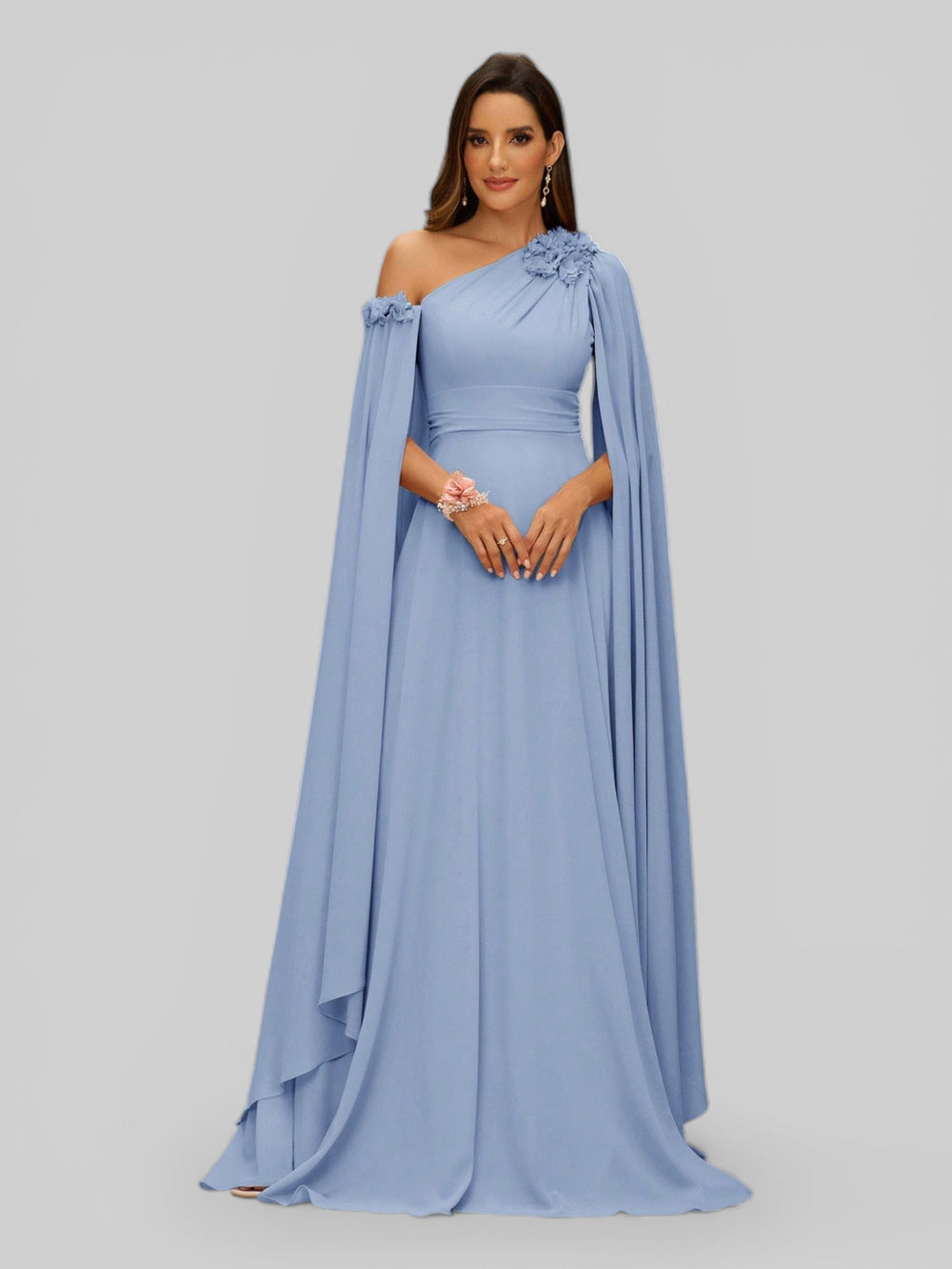 Vestido de Festa com Capa Aurea Dress New - Aurea Dress