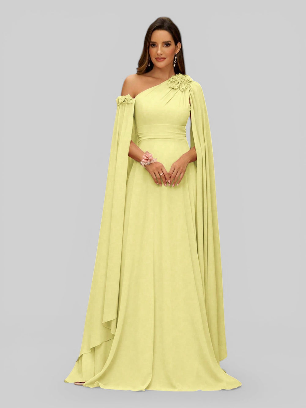 Vestido de Festa com Capa Aurea Dress New - Aurea Dress