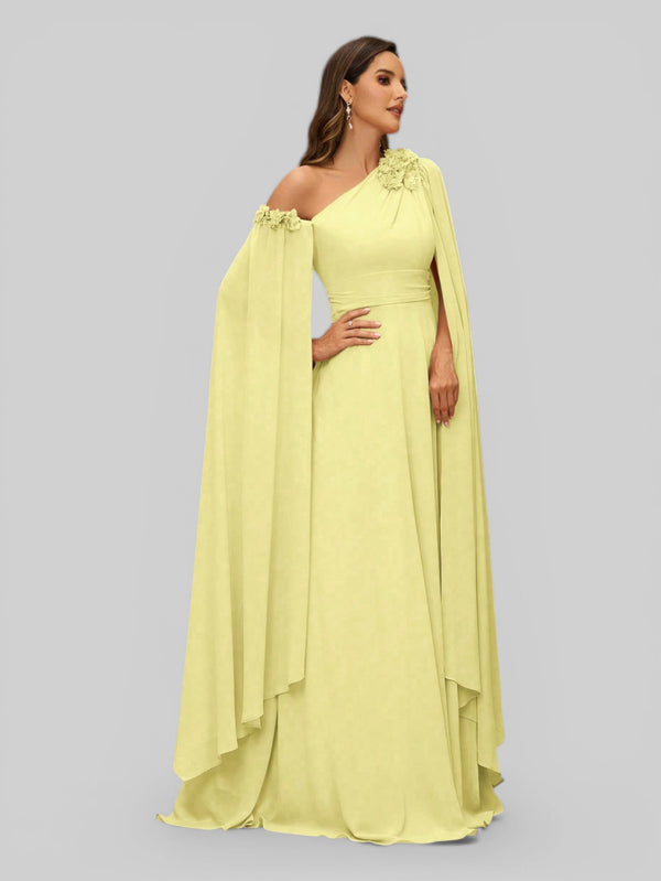 Vestido de Festa com Capa Aurea Dress New - Aurea Dress